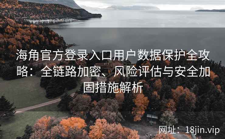 海角官方登录入口用户数据保护全攻略：全链路加密、风险评估与安全加固措施解析