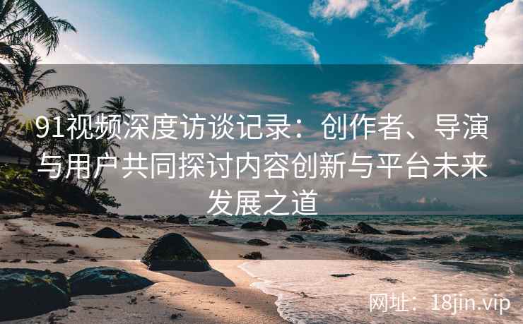 91视频深度访谈记录：创作者、导演与用户共同探讨内容创新与平台未来发展之道